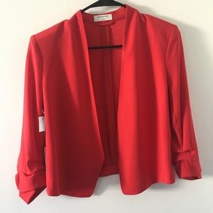 Aritzia red blazer